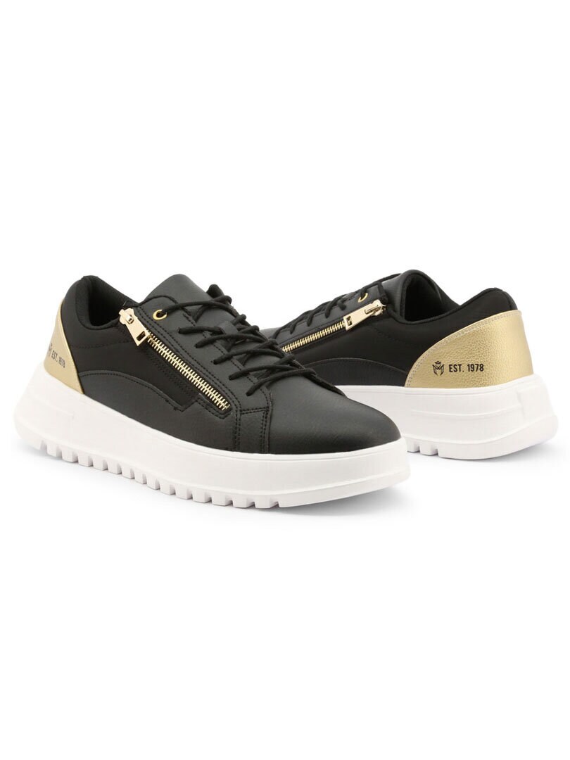 Duca di Morrone Sneakers - Svart/Gylden