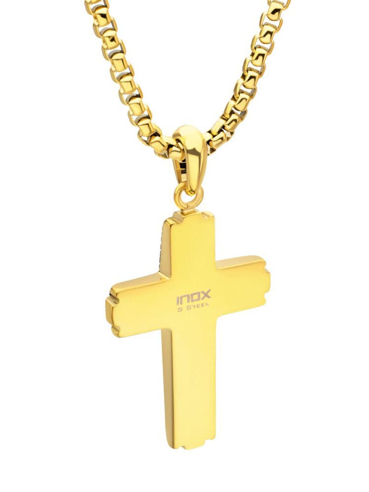 Zebra Cross Pendant Inox Halsband2.jpg