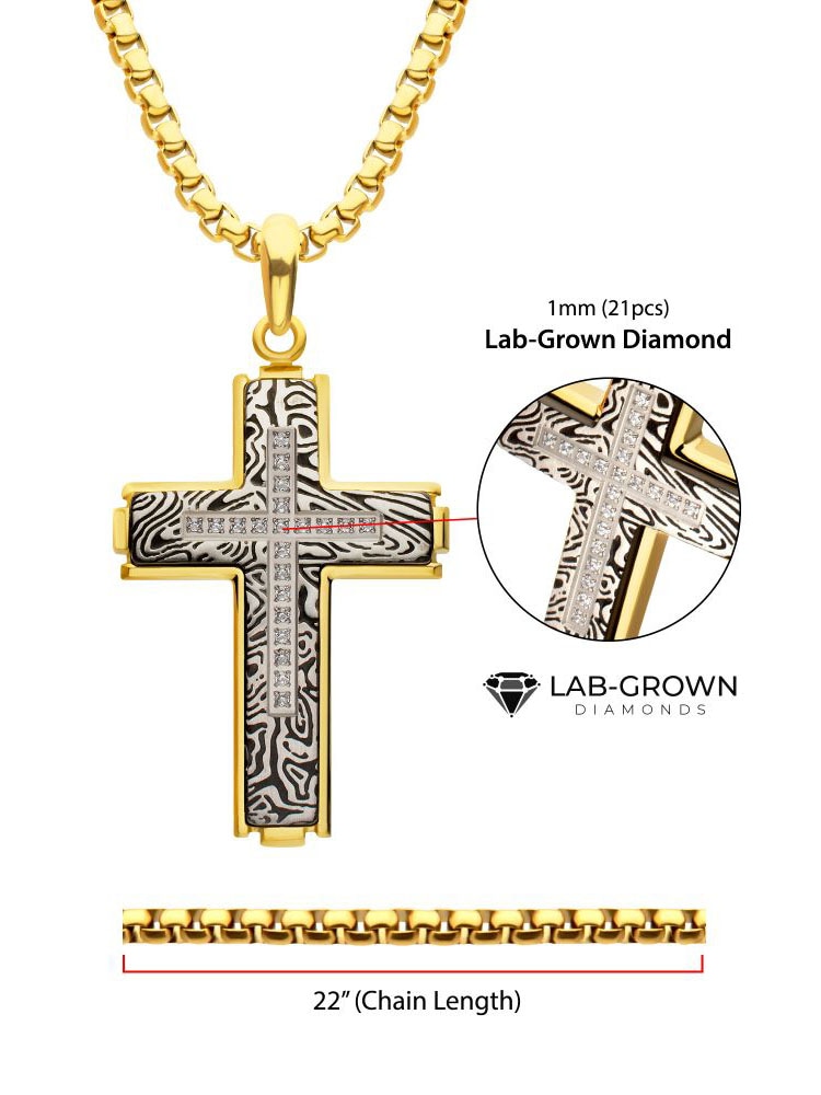 Zebra Cross Pendant Inox Halsband4.jpg