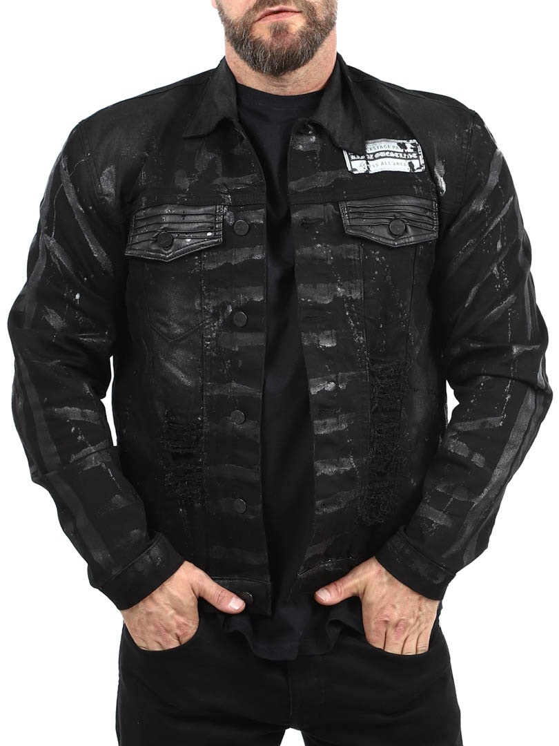 Zephyr Kingz Jeans Jacket Black_3.jpg