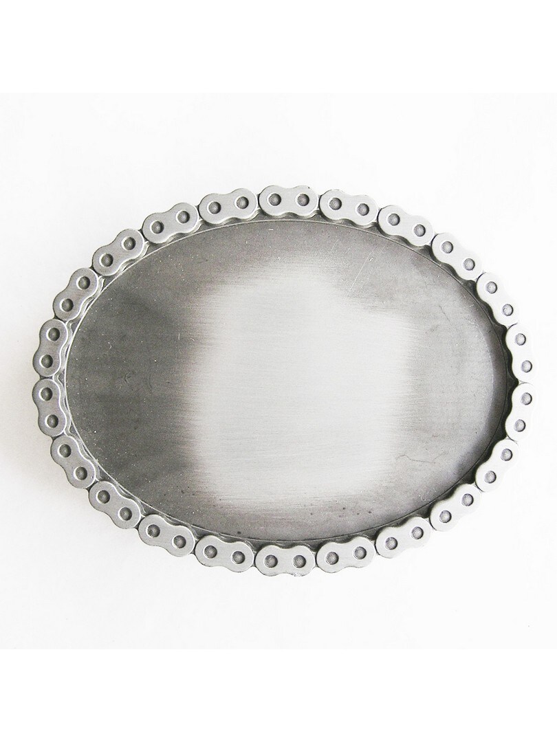 Motorcycle Chain Beltespenne - Sølv