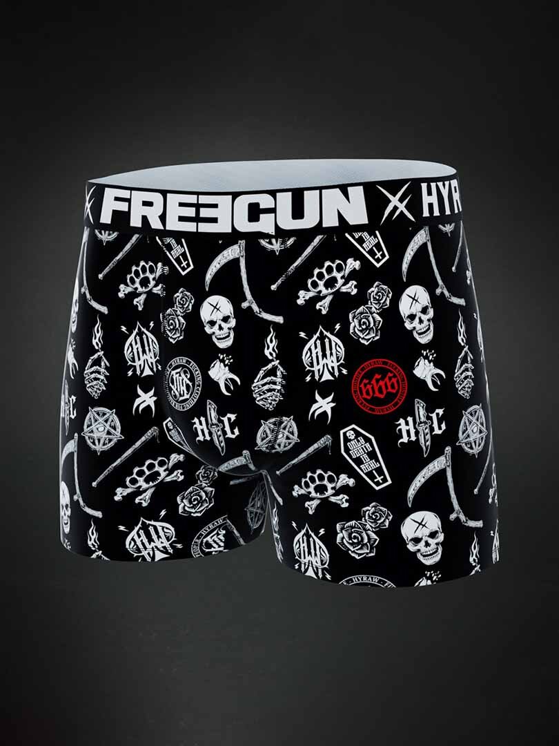 Hyraw Tatoo Flash Boxer - Svart