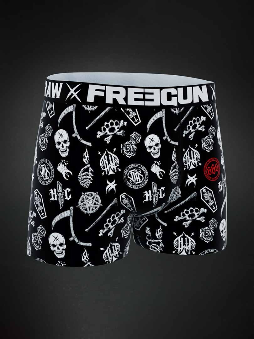 Hyraw Tatoo Flash Boxer - Svart