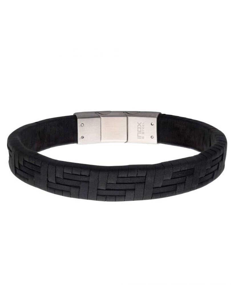 Twill Weave Inox Armbånd - Svart