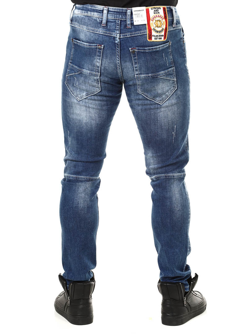 Paide Cipo & Baxx Jeans - Blå