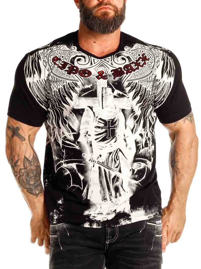 Warrior Cipo & Baxx T-skjorte - Svart