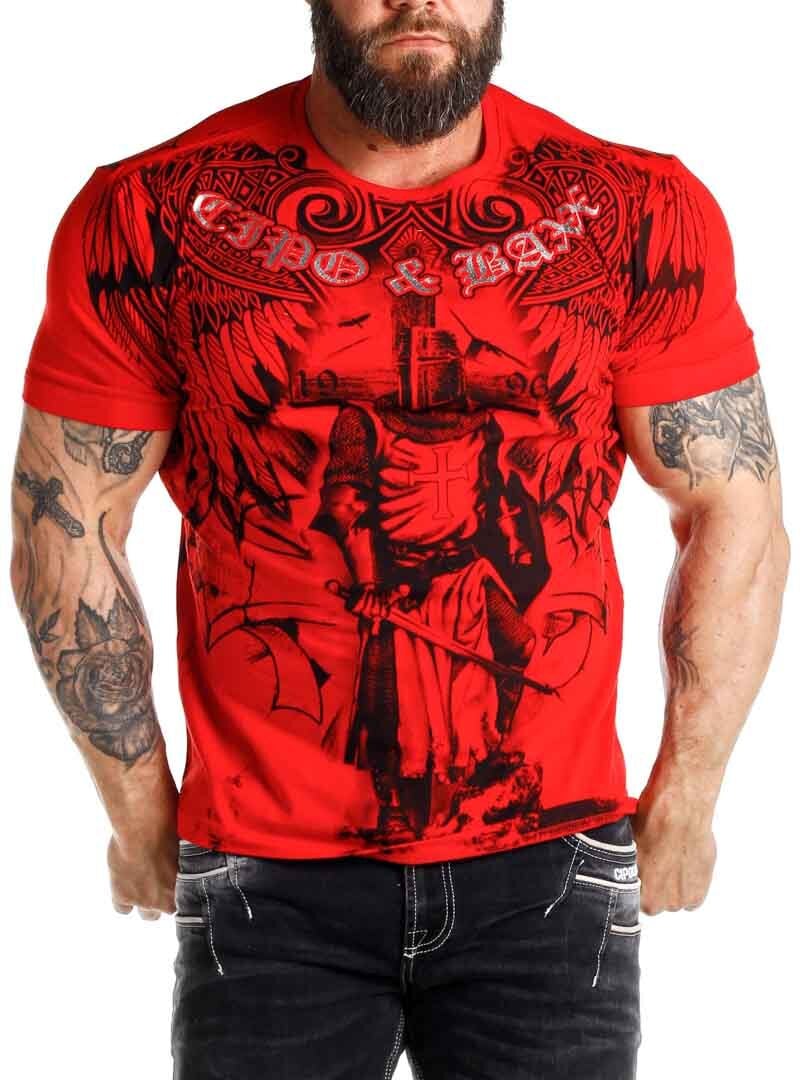 Warrior Cipo & Baxx T-skjorte - Rød