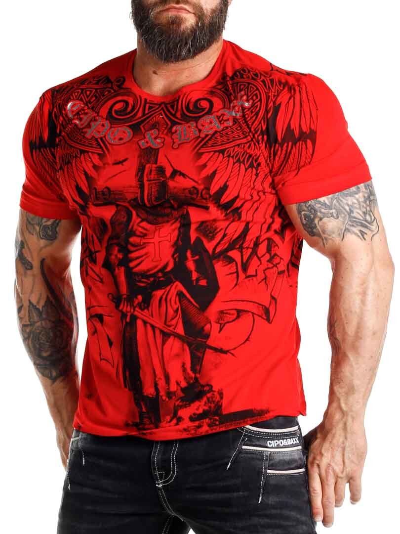 Warrior Cipo & Baxx T-skjorte - Rød