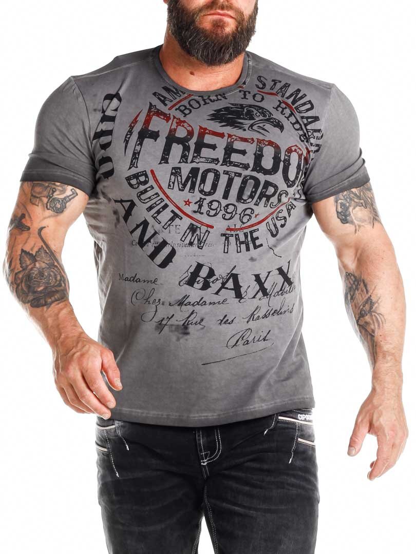 Free Rider Cipo & Baxx T-skjorte - Grå