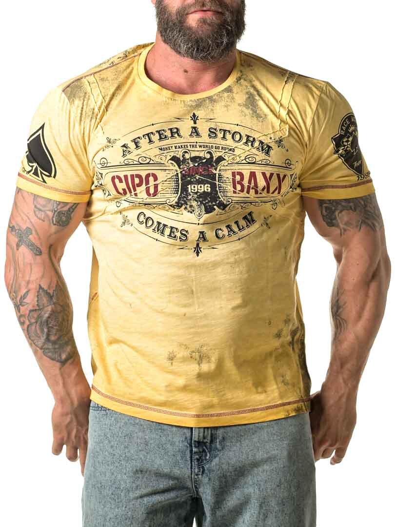 Vintage Motors Cipo & Baxx T-Skjorte - Gul