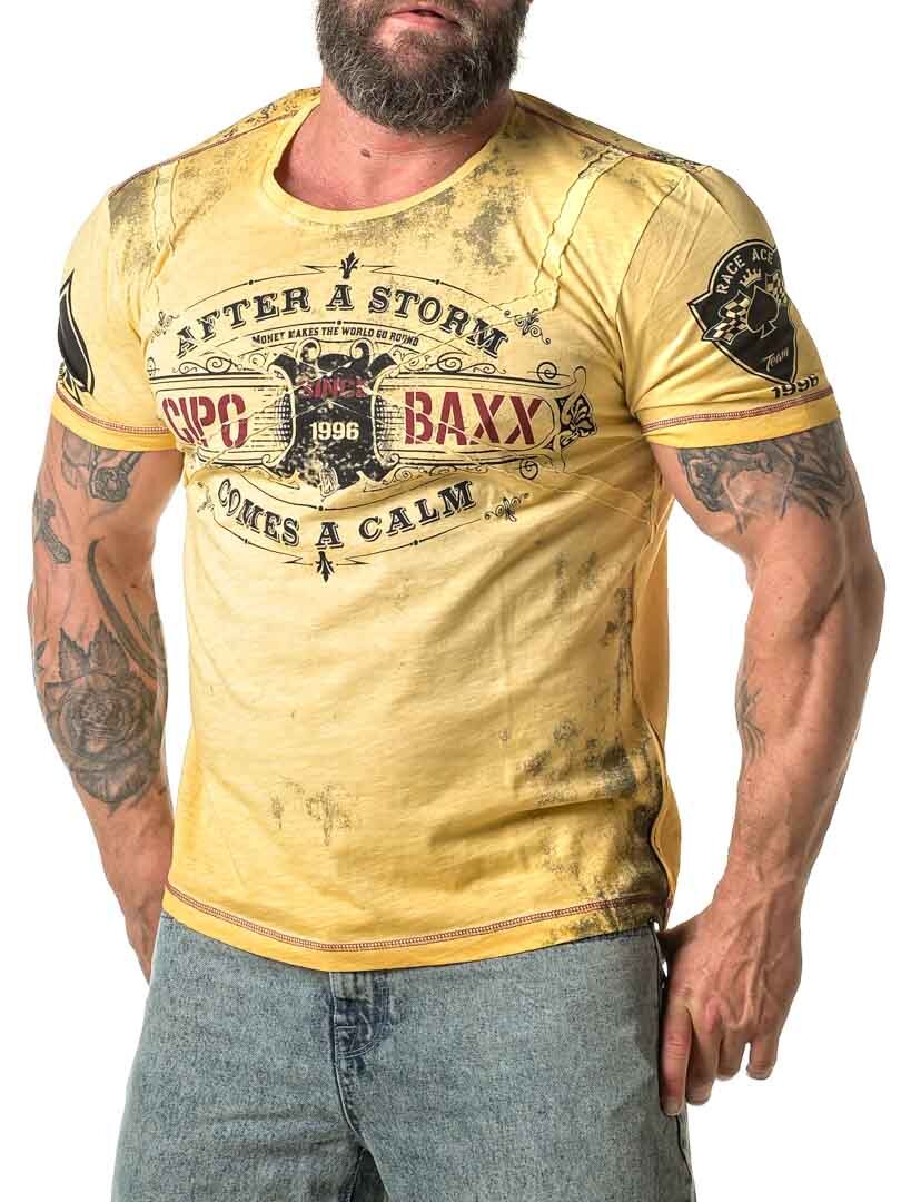 Vintage Motors Cipo & Baxx T-Skjorte - Gul