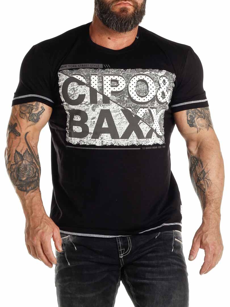 Street Style Cipo & Baxx T-skjorte - Svart