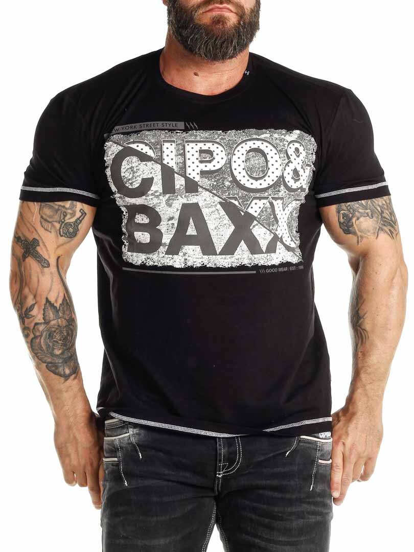 Street Style Cipo & Baxx T-skjorte - Svart