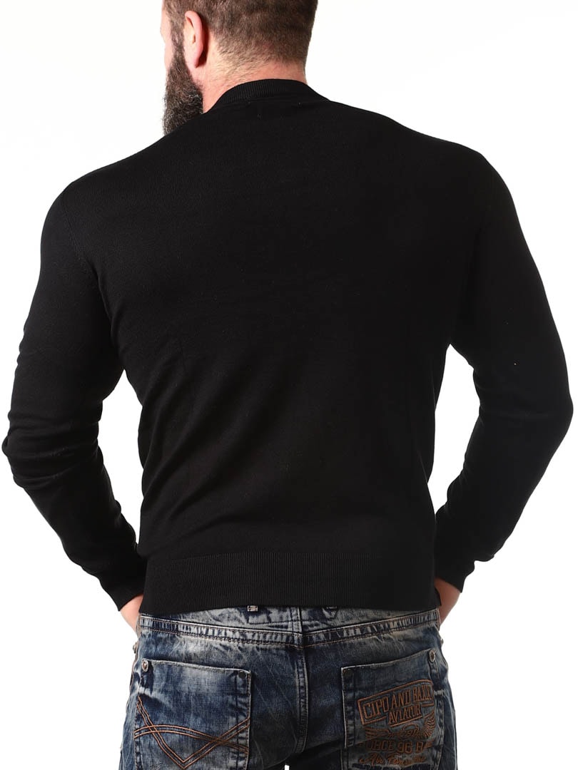 heritage VNECK geo norway sweater black_5.jpg