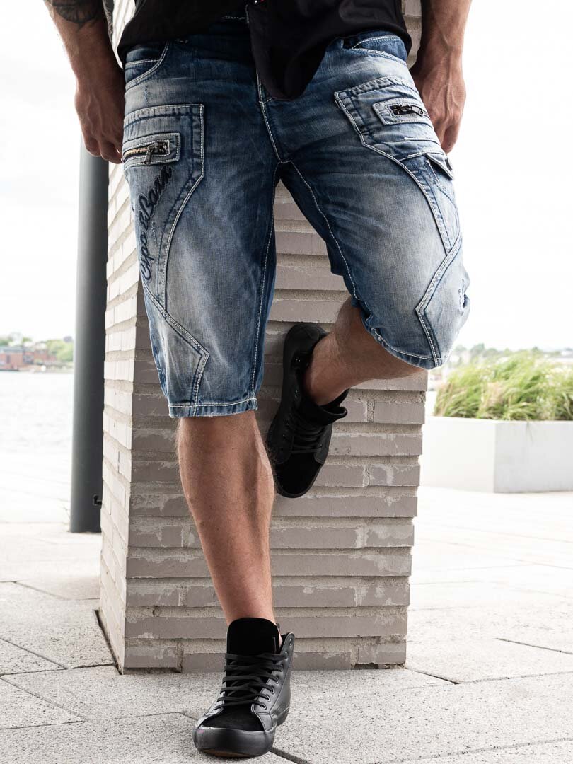 Cipo & Baxx Barillo Shorts - Blå