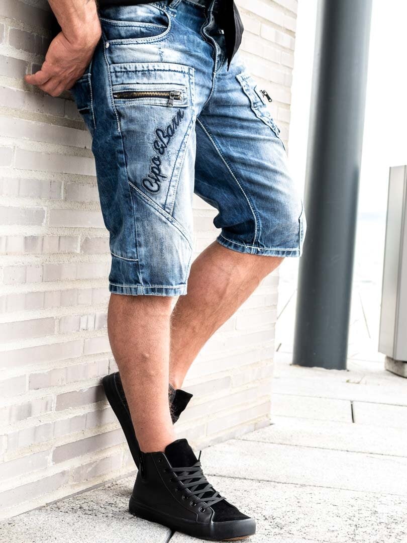 Cipo & Baxx Barillo Shorts - Blå