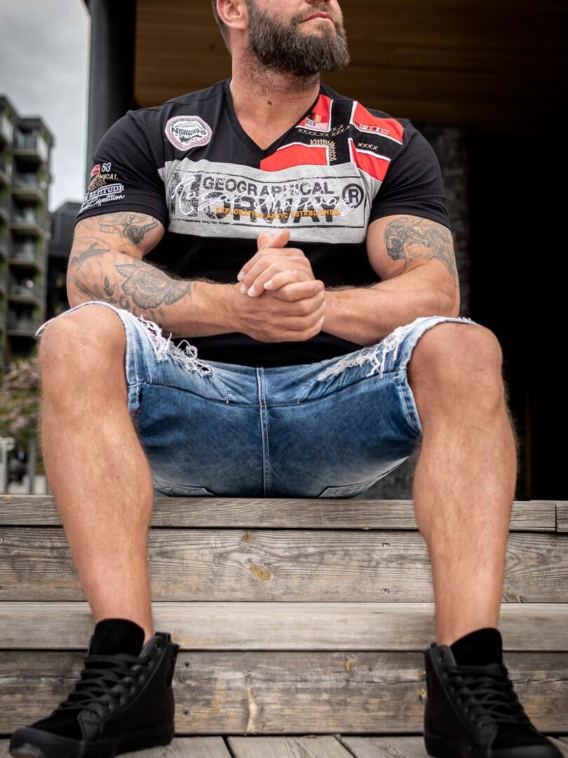 T-skjorte Fresco - Svart