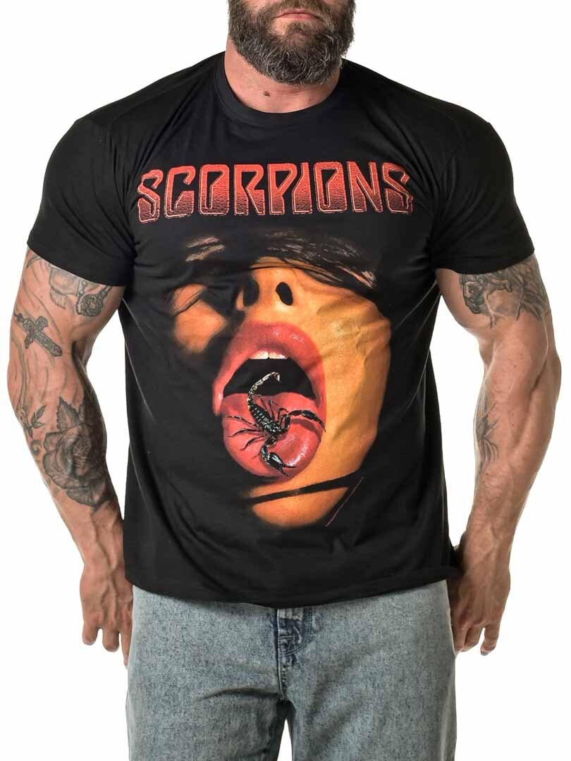 Scorpions Tongue T-skjorter - Svart