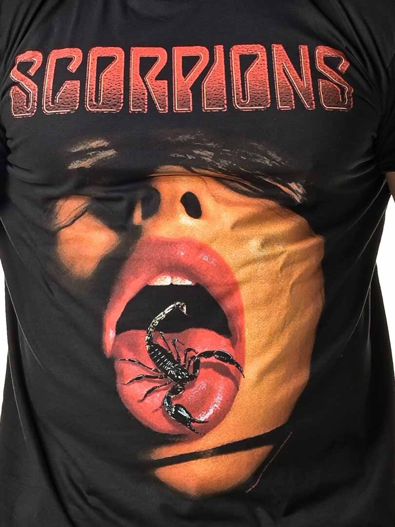 Scorpions Tongue T-skjorter - Svart