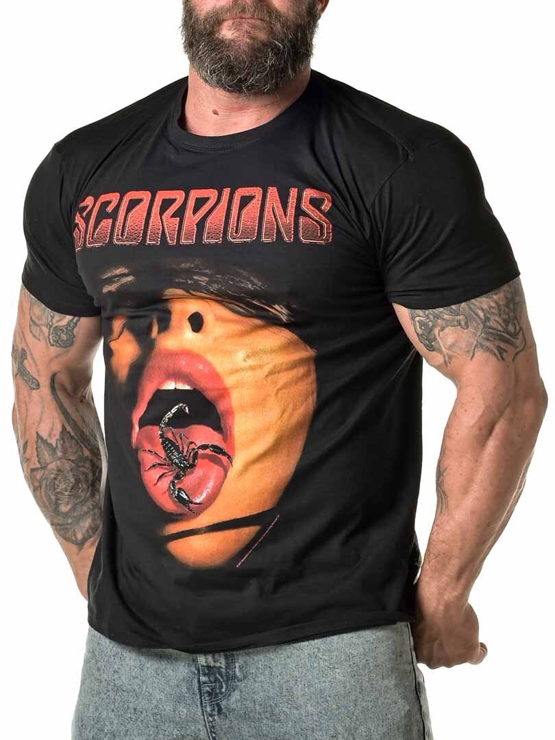 Scorpions Tongue T-skjorter - Svart