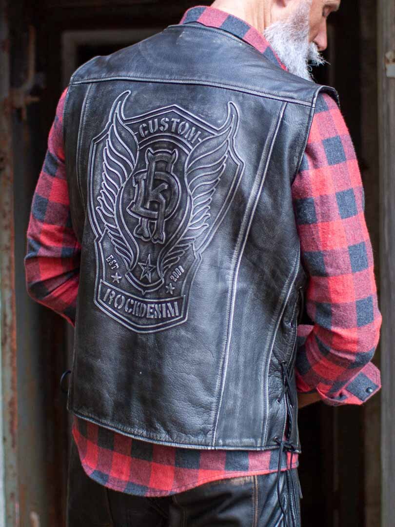 RD A&D Assergi Skinnvest - Dirty Black