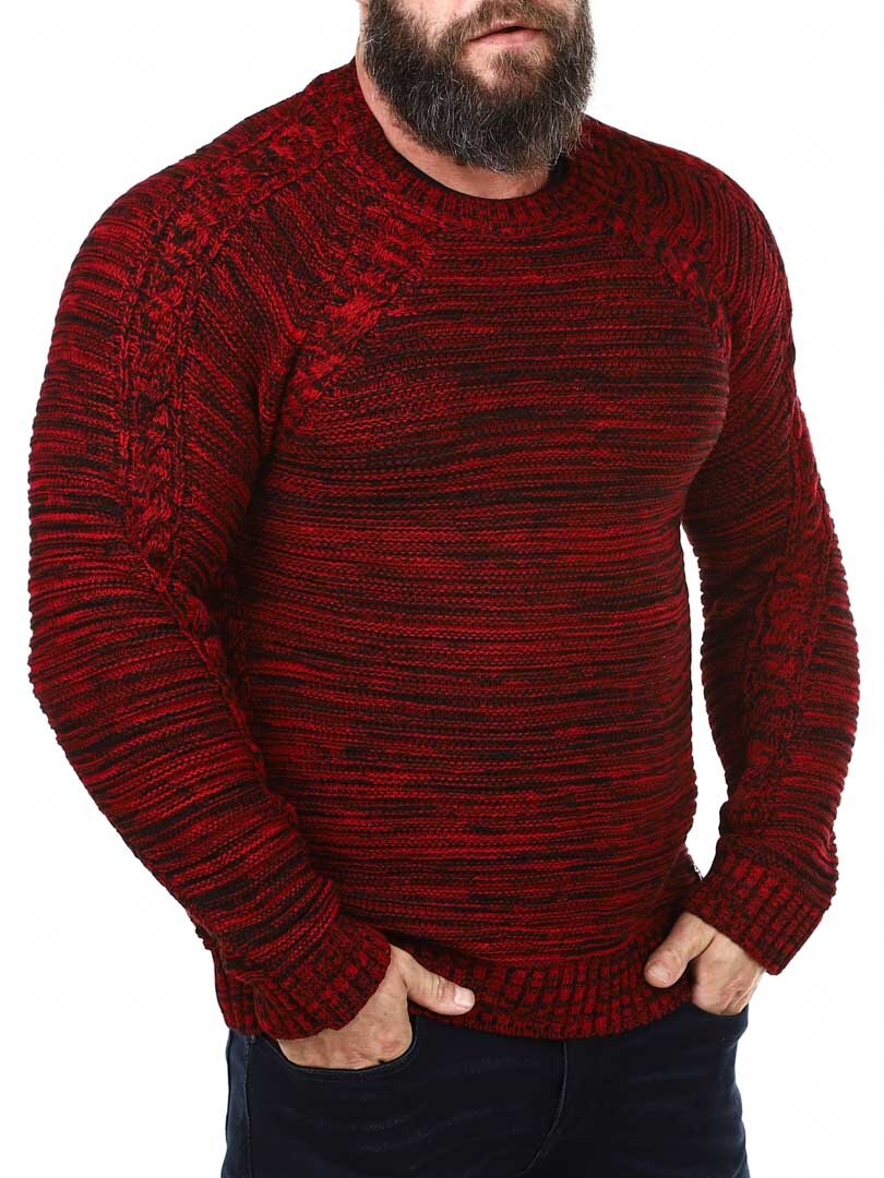 Darryl Strikkegenser - Rød