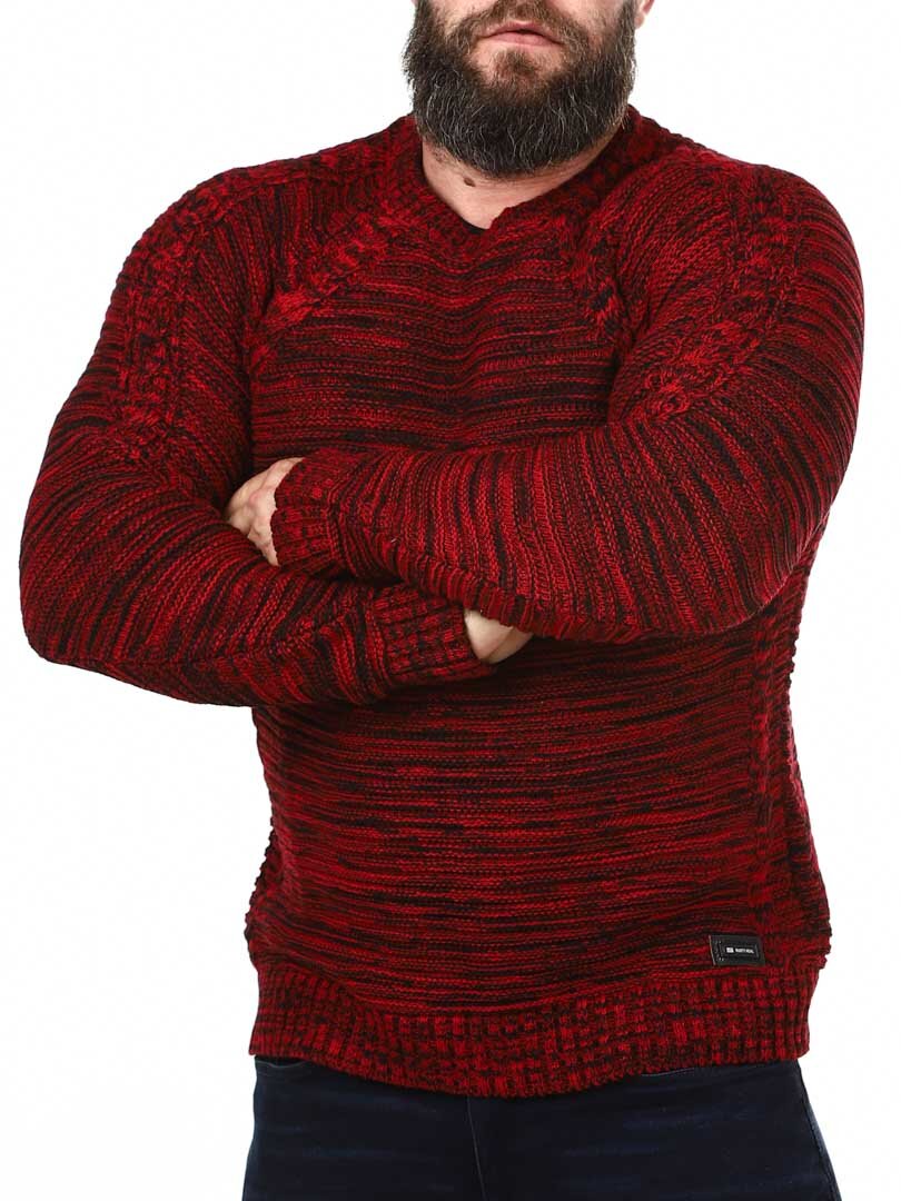 Darryl Strikkegenser - Rød