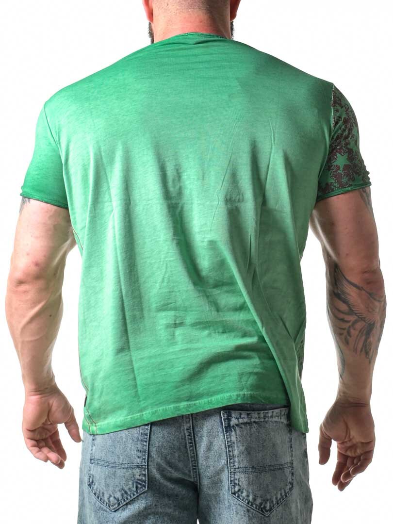 Modern Star T-skjorte - Grønn
