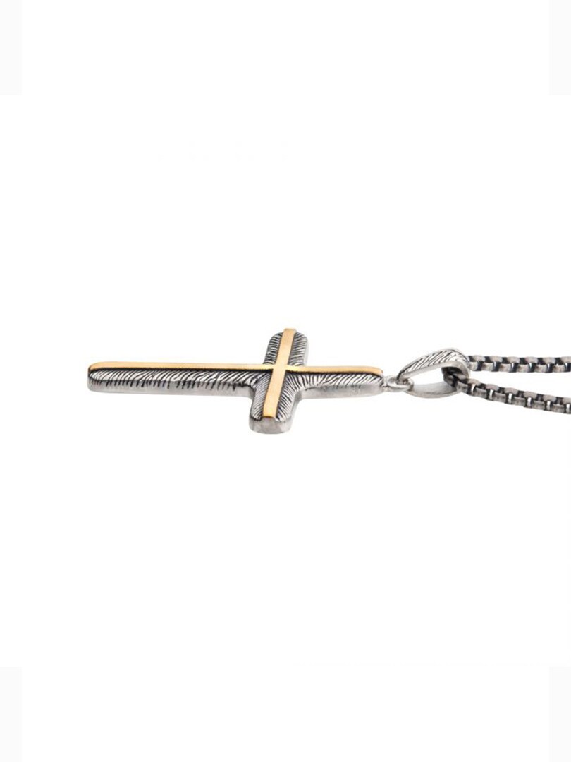 Gun Metal Inox Halskjedet - Grå